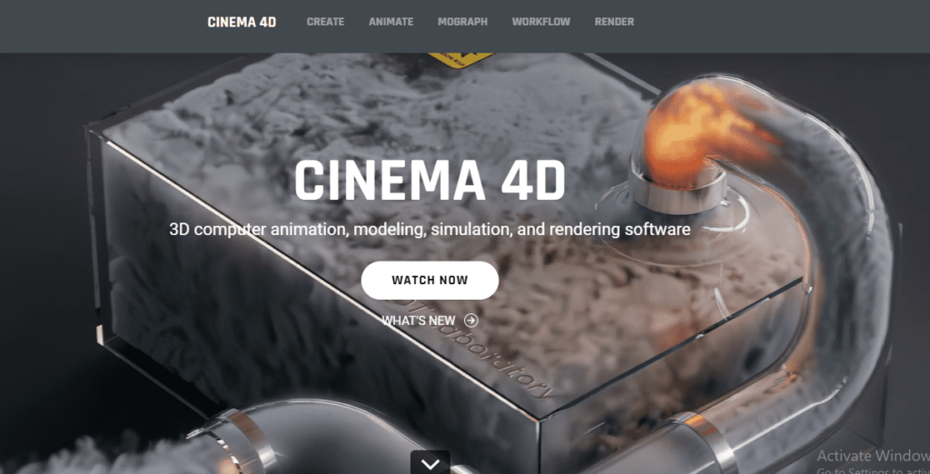 Cinema 4D Animation Software