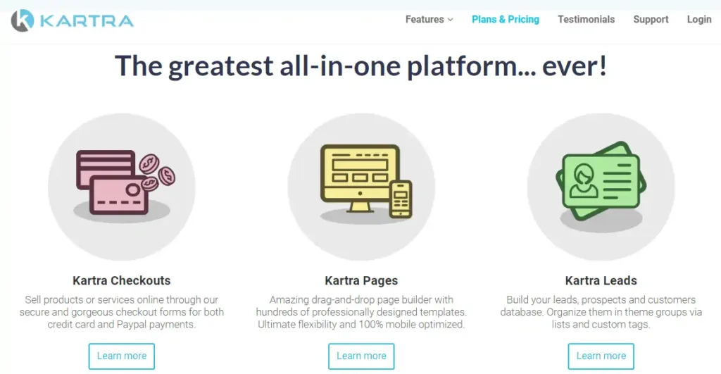 Kartra Online Course Platform