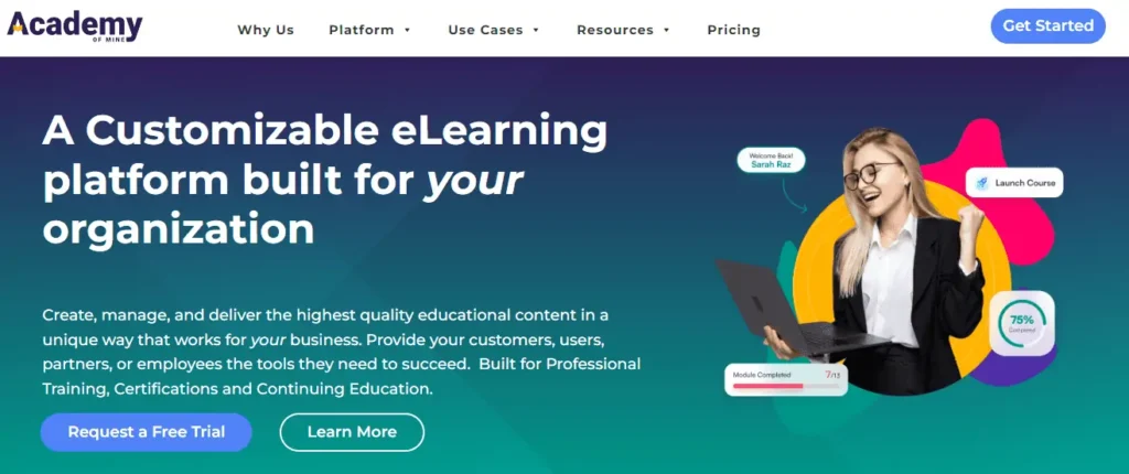 Academy of Mine Online Course Platform