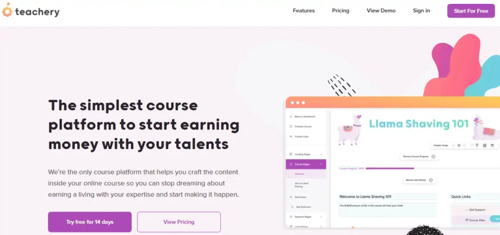 Teachery Online Course Platform 
