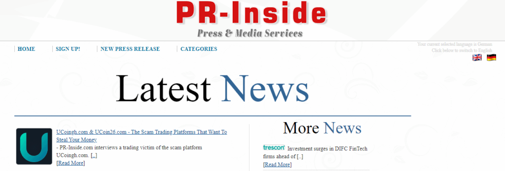 PR-Inside.com Press Release Distribution Platform