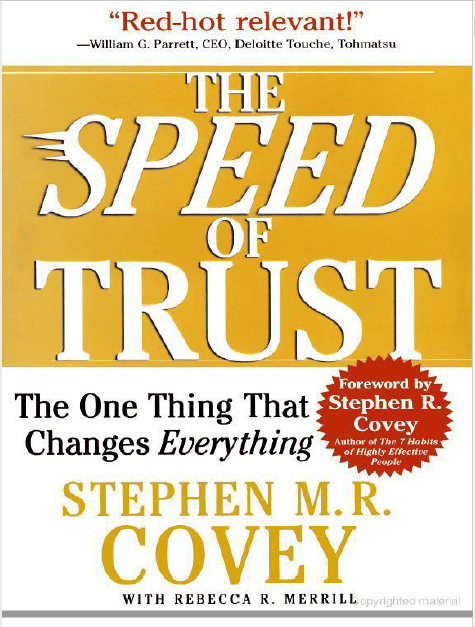 The Speed of Trust Summary Quotes
